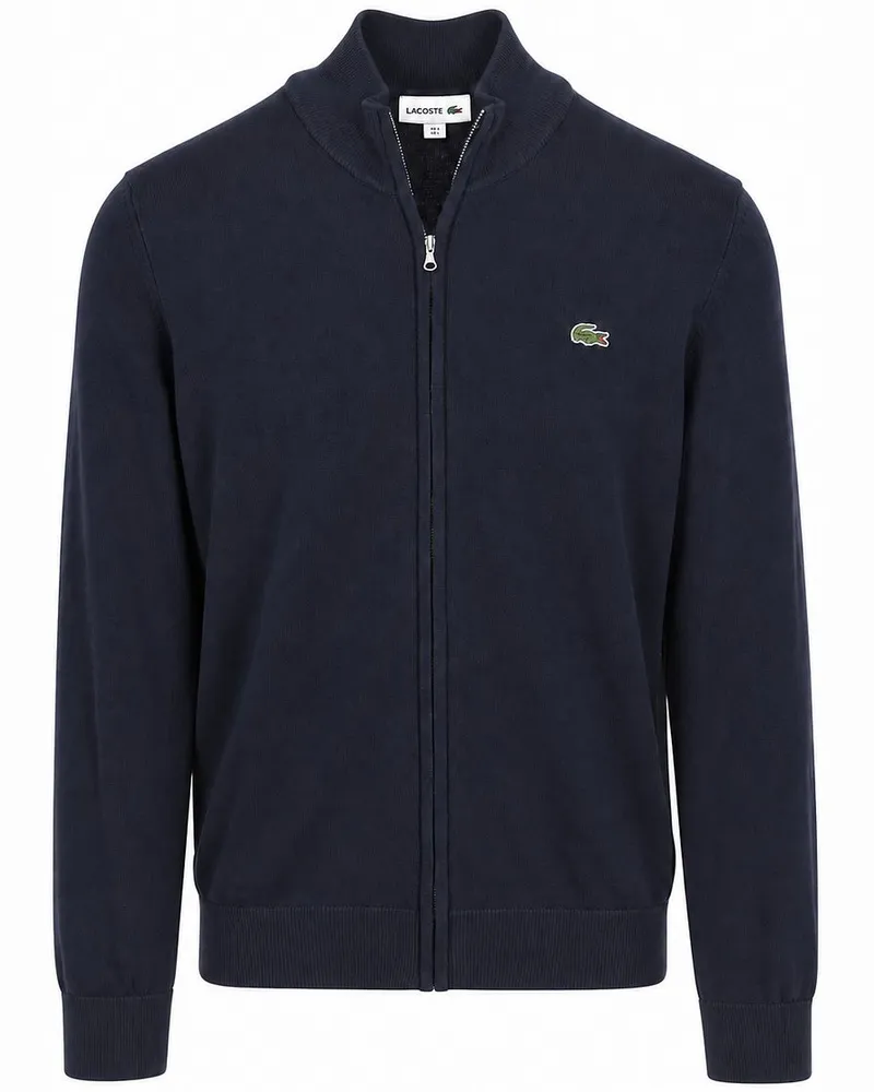 Lacoste Strickjacke Navy Blau