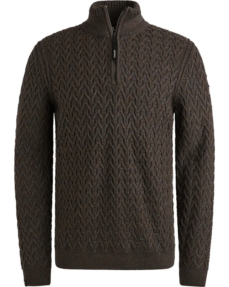 Vanguard Halfzip Pullover Braun Braun