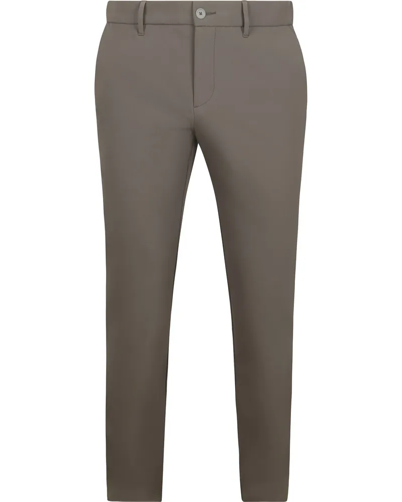 Alberto Move Performance Chinohose Grau Grau