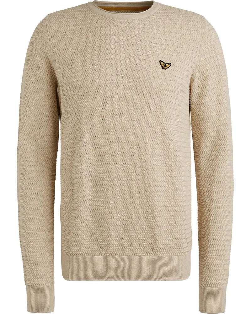 PME Legend Sweater Mouliné Ecru Beige