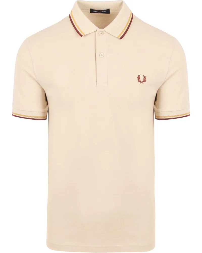 Fred Perry Polo M3600 Ecru W55 Wollweiß