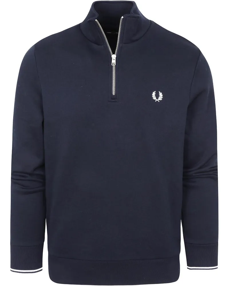 Fred Perry Half Zip Pullover Navy Blau Dunkelblau