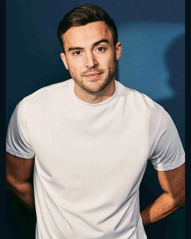 Suitable Obra T-Shirt Hoher Rundhalsausschnitt Weiß 6-Pack Weiß