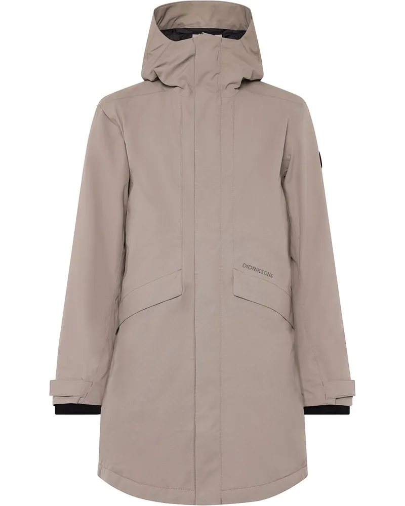 Didriksons 1913 Parka Kenny Ash Brown Grau