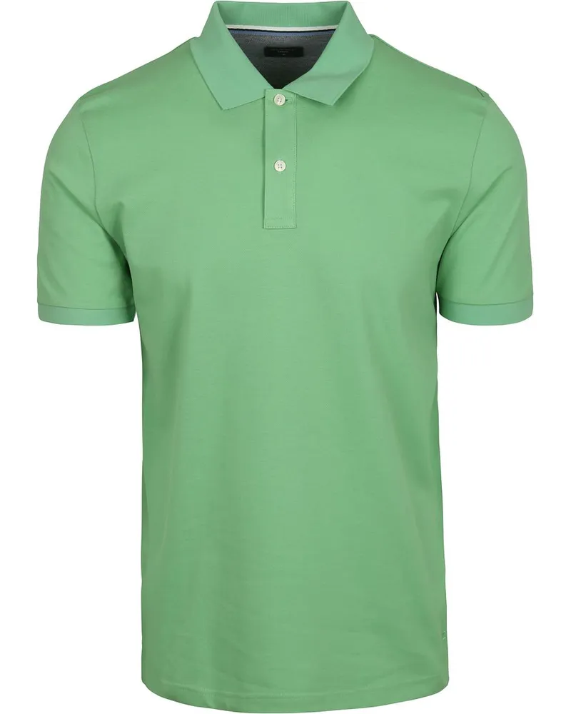 Olymp Poloshirt Piqué Grün Grün