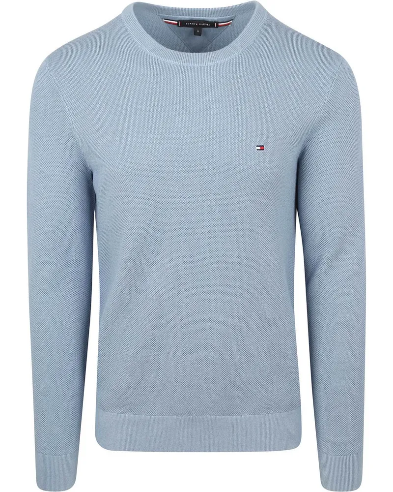 Tommy Hilfiger Structure Pullover Indigo Hellblau