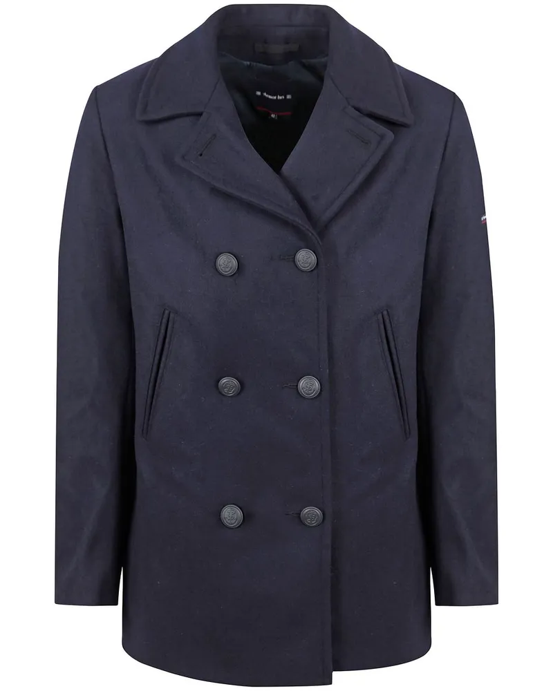 Armor-Lux Cap Sizun Jacke Wolle Navy Dunkelblau