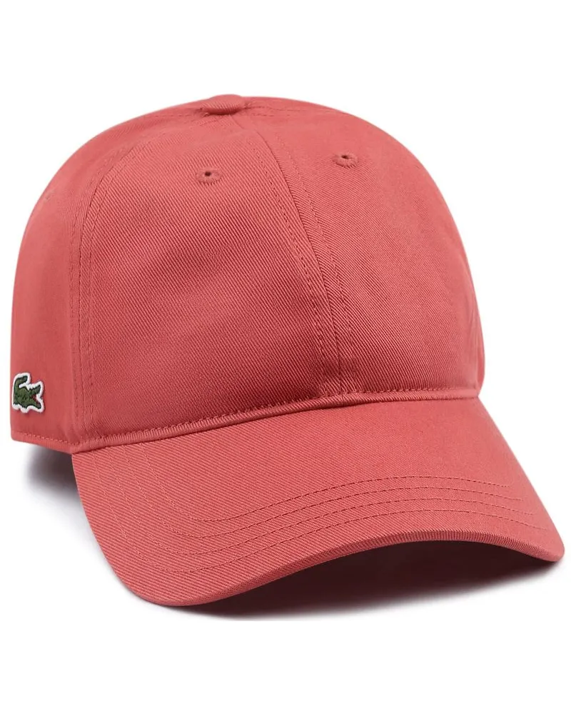 Lacoste Kappe Logo Sierra Red Rot