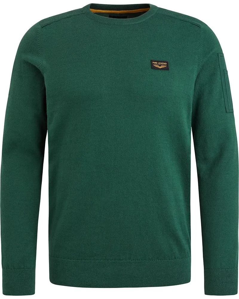 PME Legend Sweater American Classic Cargo Dunkelgrün Dunkelgrün