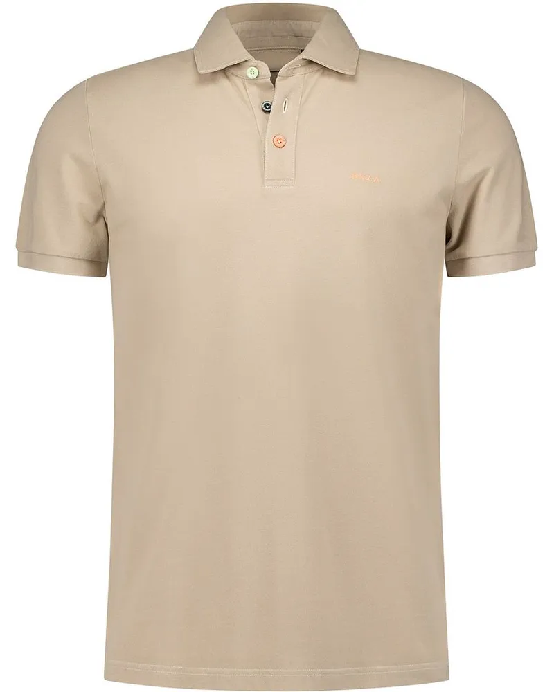 New Zealand Auckland NZA) Polo Peter Dessert Sand Braun