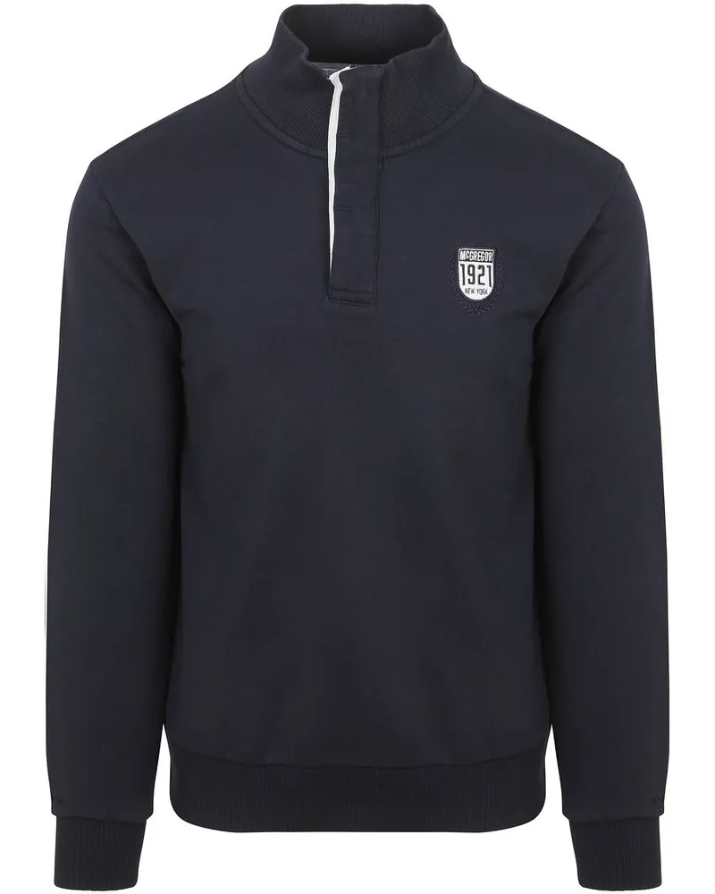 McGregor Half Zip Sweater Navy Dunkelblau