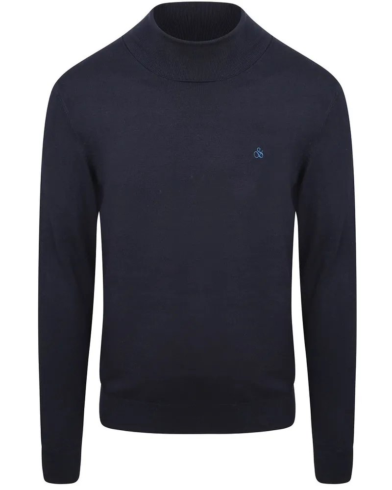 Scotch&Soda Rollkragenpullover Navy Dunkelblau