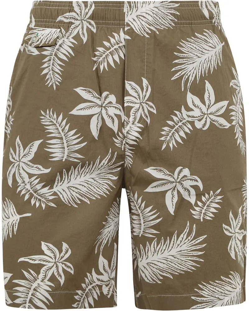 Scotch&Soda Short Druck Dunkelgrün Grün