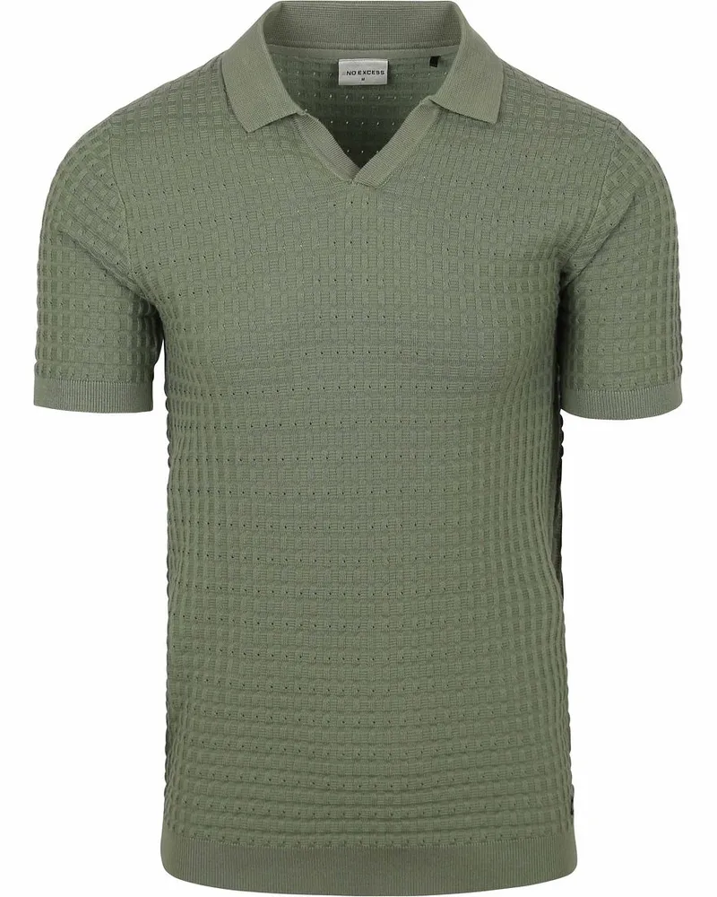 No Excess Poloshirt Grün Grün