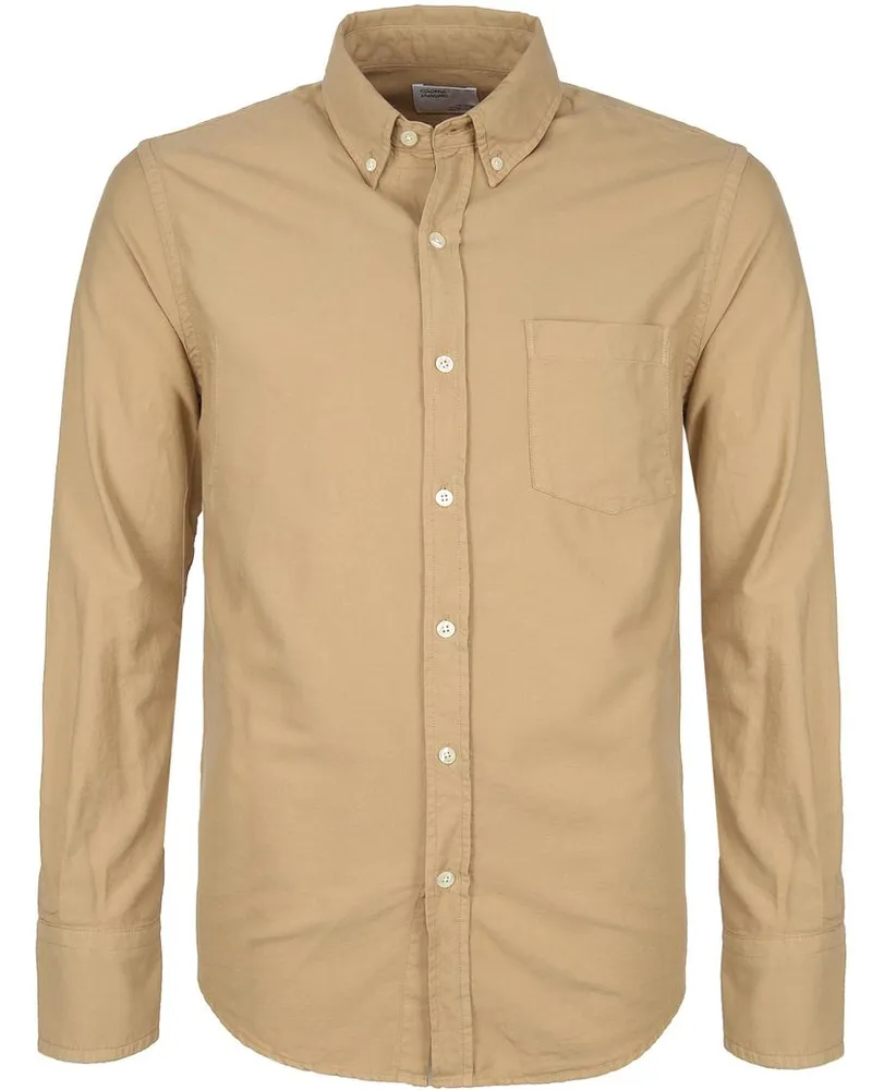 COLORFUL STANDARD Hemd Khaki Khaki