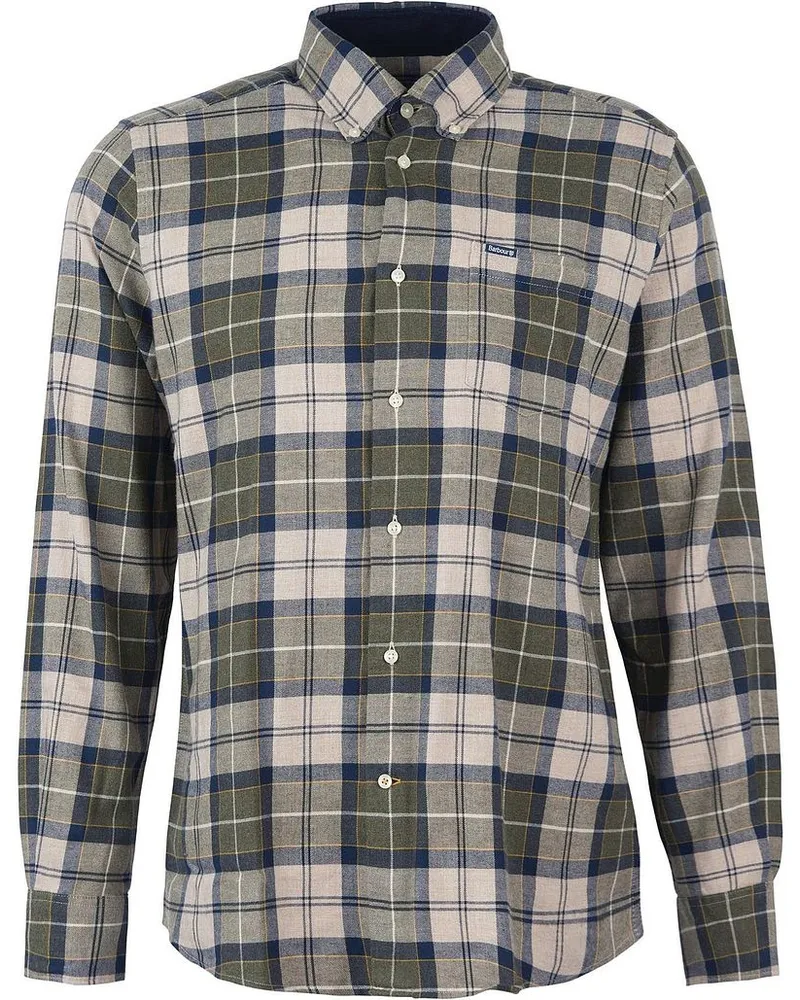 Barbour Fortrose Hemd Grün Grün