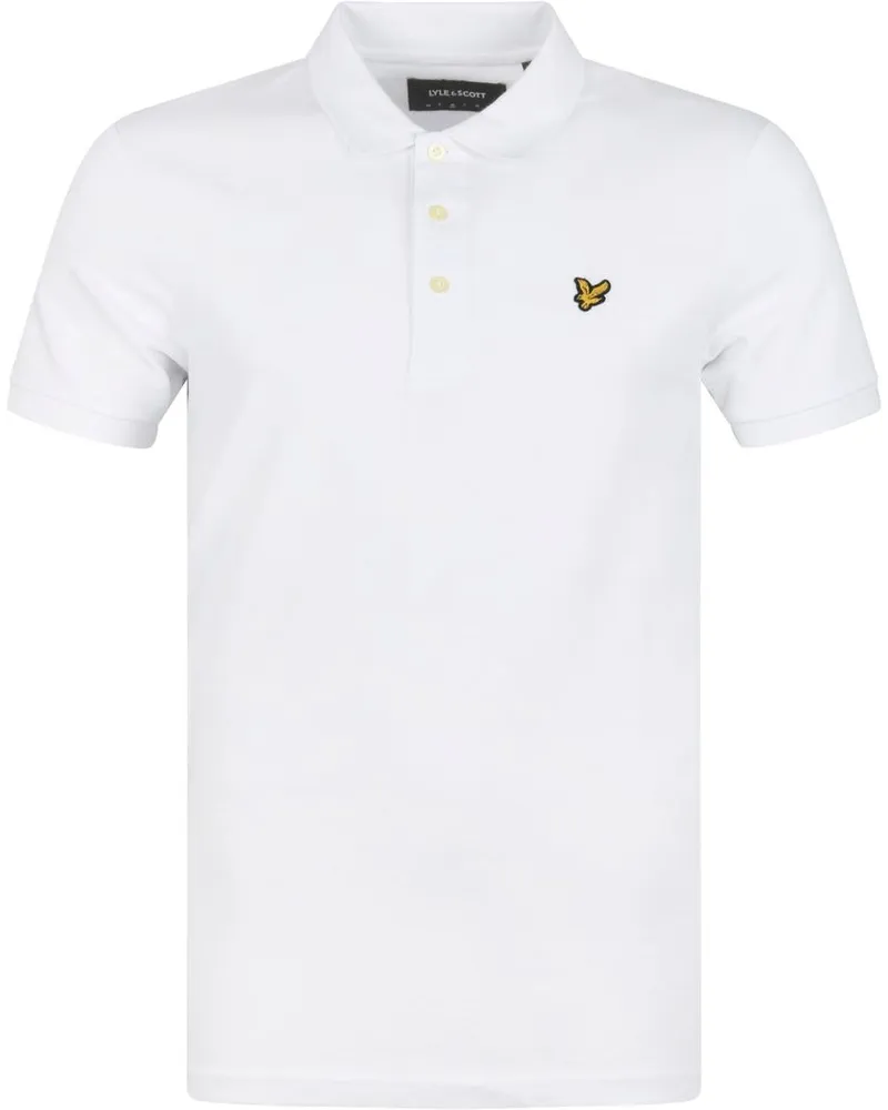 Lyle & Scott Poloshirt Weiß Weiß