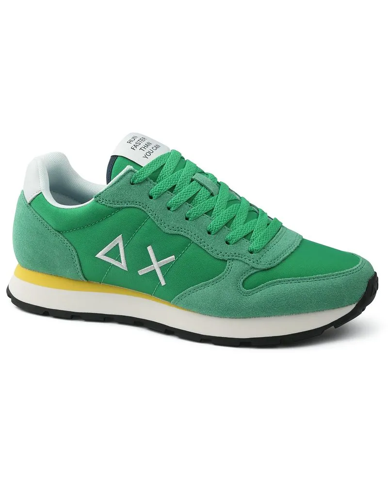 Sun68 Sneaker Tom Fluo Solid Verde Prato Grün