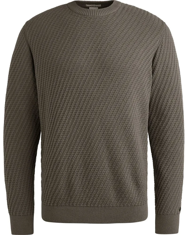 Cast Iron Pullover Knitted Anthrazit Anthrazit