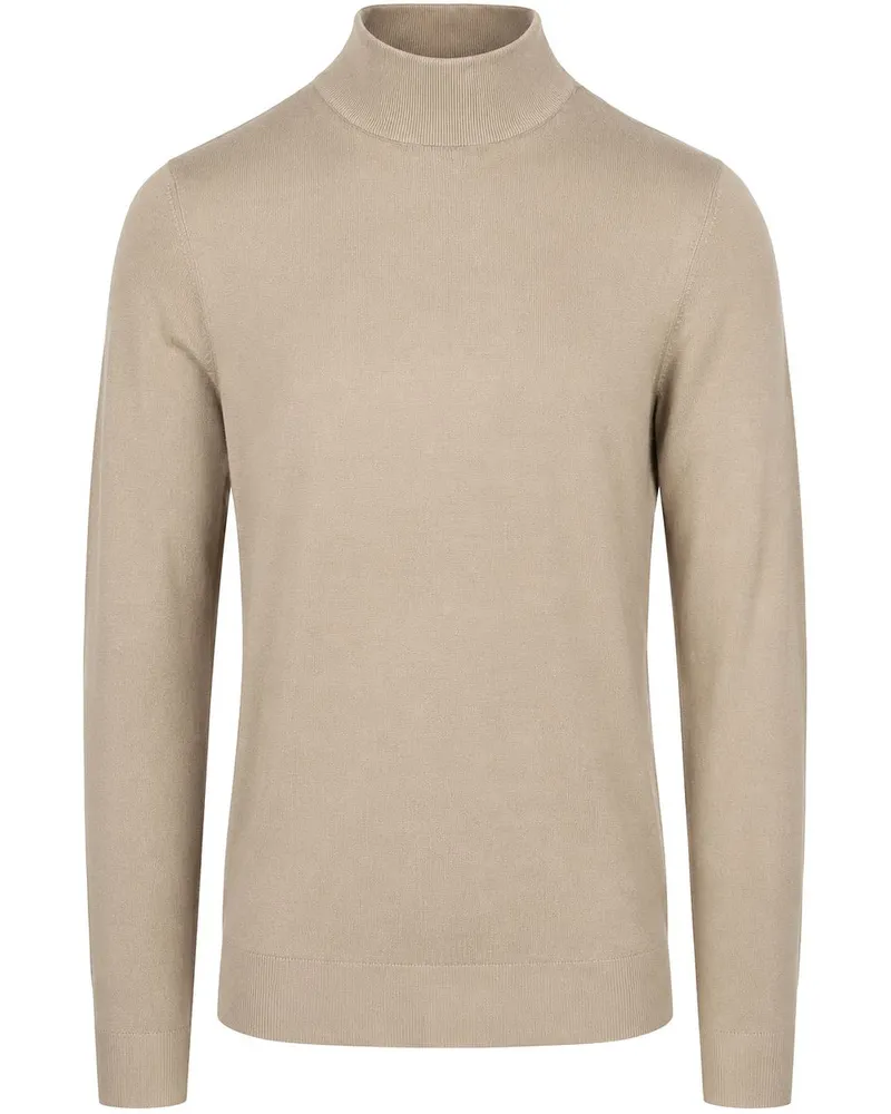 Suitable Compact Cotton Pullover Turtle Sand Beige