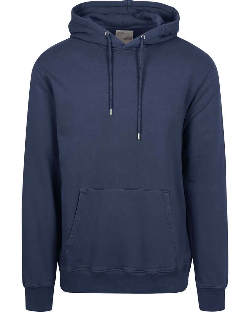 COLORFUL STANDARD Organic Hoodie Dunkelblau Blau