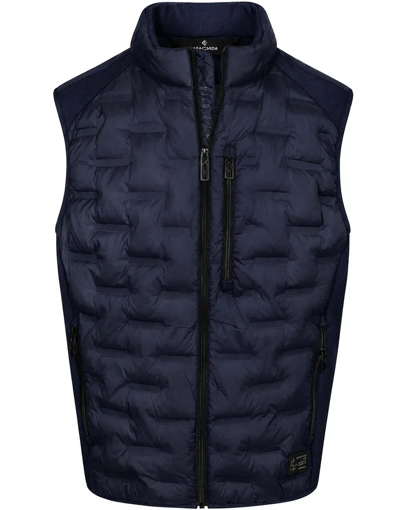 CasaModa Bodywarmer Hybrid Puffer Navy Dunkelblau