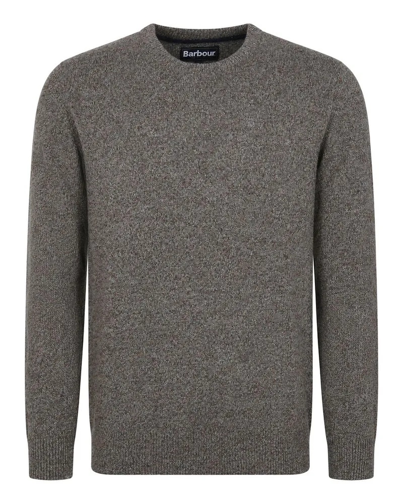 Barbour Tisbury Pullover Grau Braun