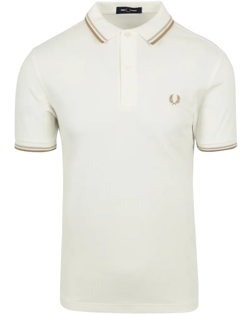 Fred Perry Poloshirt M3600 Off White U83 Weiß