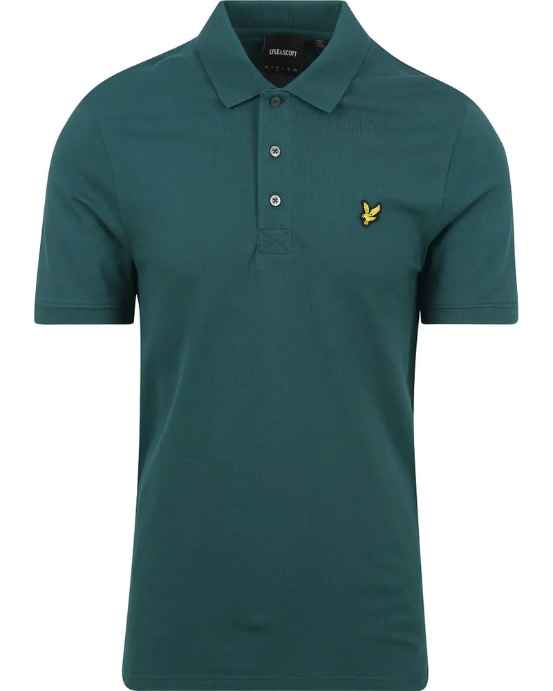 Lyle & Scott Lyle und Scott Polo Plain Grün Grün
