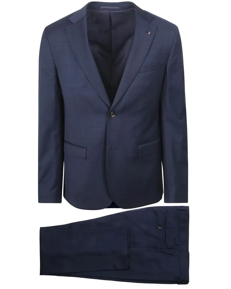 Suitable Toulon Suit Wool Navy Dunkelblau
