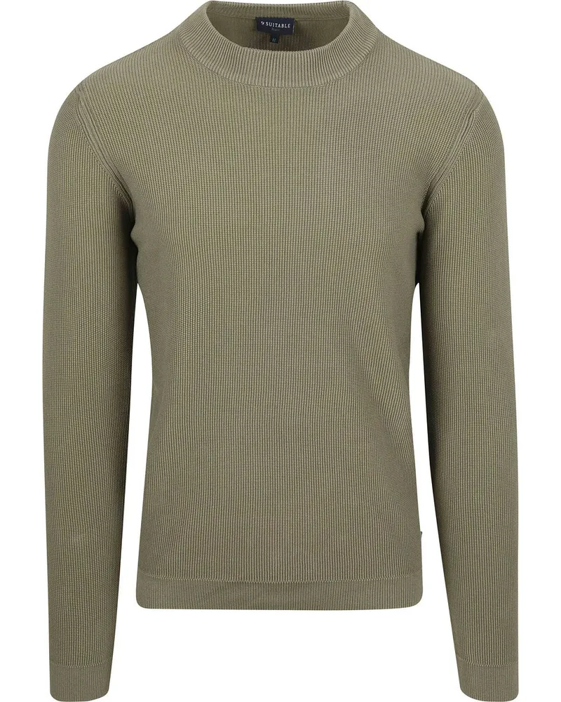 Suitable Respect Pullover Mamase Mid Grün Grün