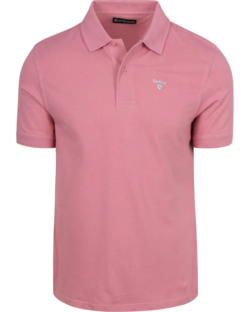 Barbour Pique Poloshirt True Rosa Pink