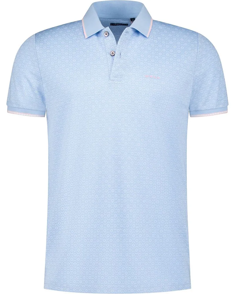 New Zealand Auckland NZA) Polo Warren Pastel Blue Hellblau