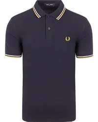 Fred Perry Polo M3600 Navy W53 Blau