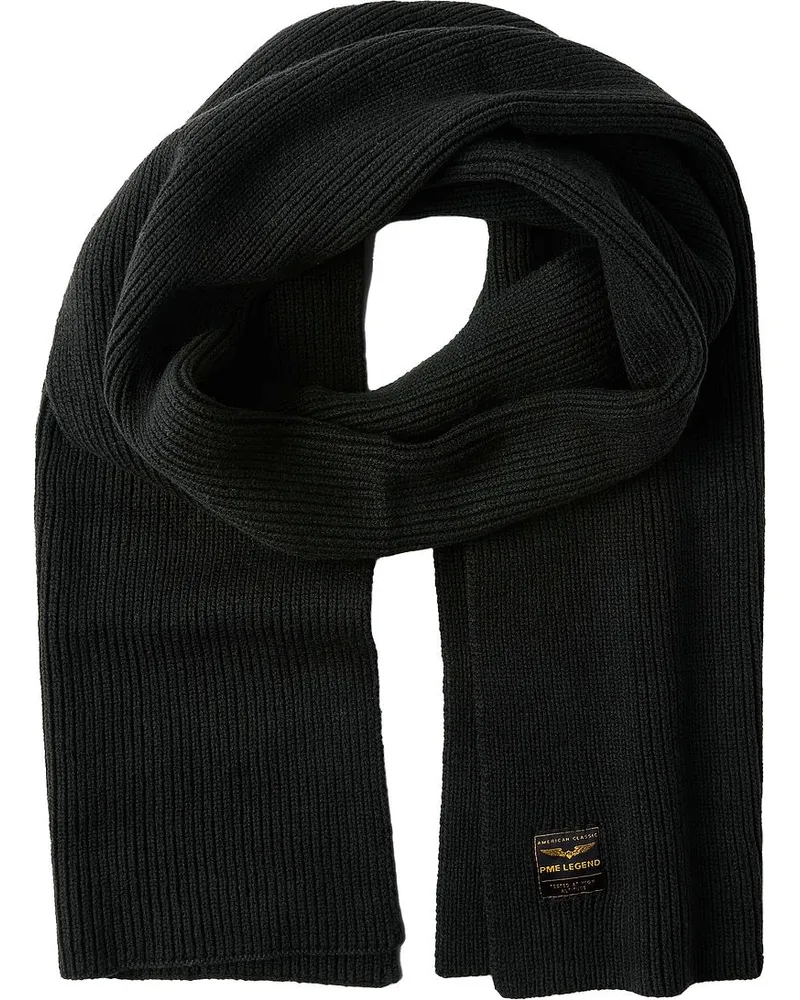 PME Legend Herrenschal Schwarz Schwarz