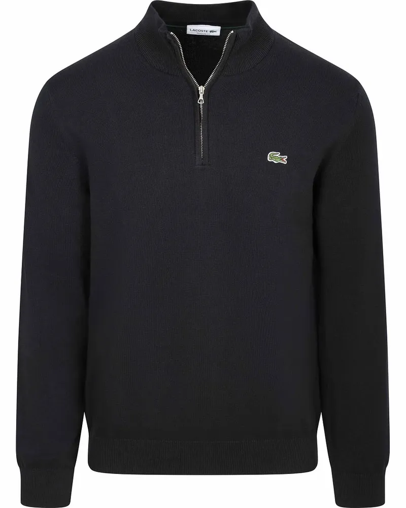Lacoste Pullover Zipper Schwarz Dunkelblau