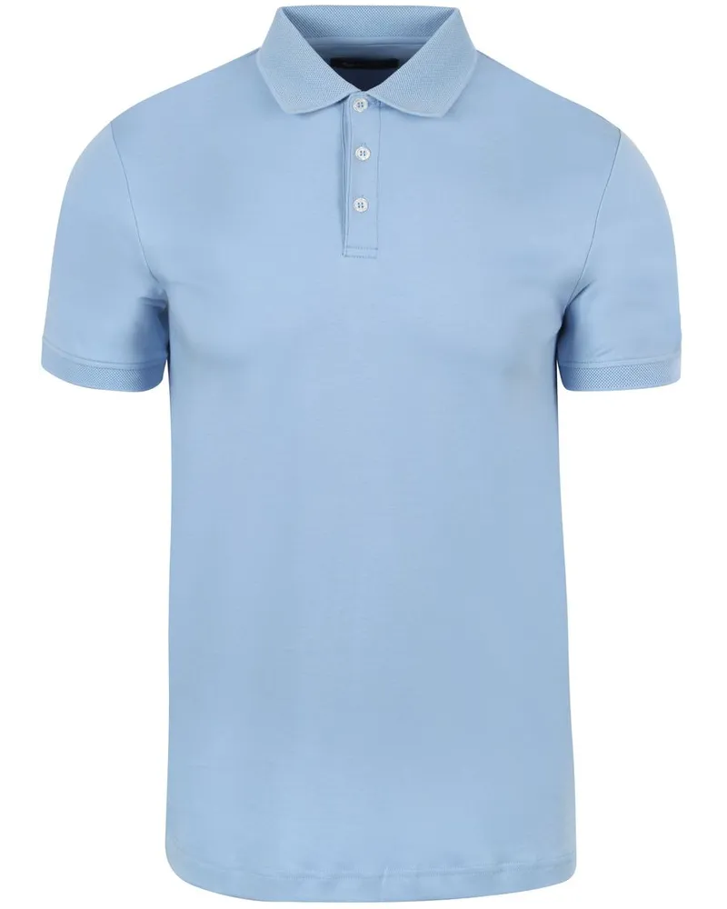 Suitable Liquid Poloshirt Hellblau Hellblau