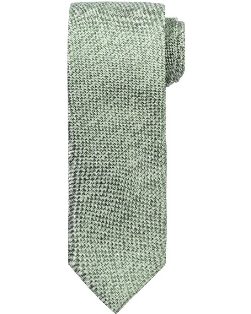Suitable Krawatte Seide Grün K81-21 Grün