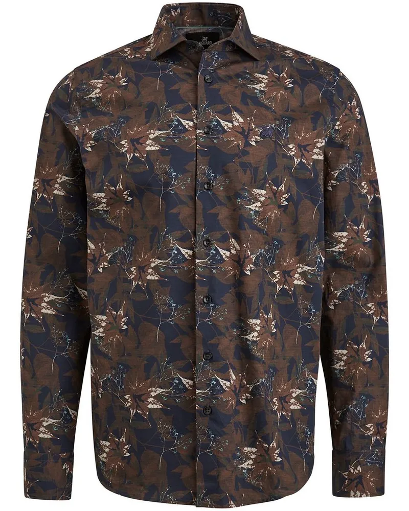 Vanguard Hemd Druck Navy Dunkelblau