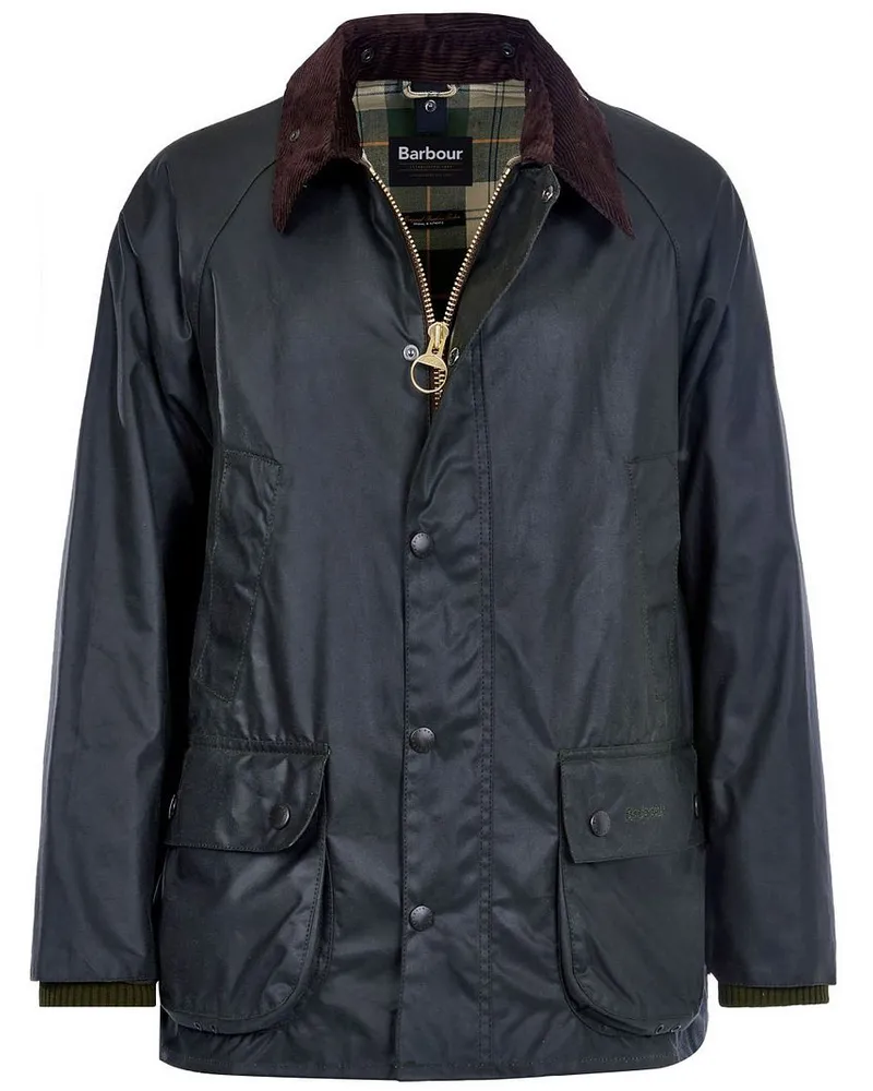 Barbour Bedale Wachsjacke Dunkelgrün Grün
