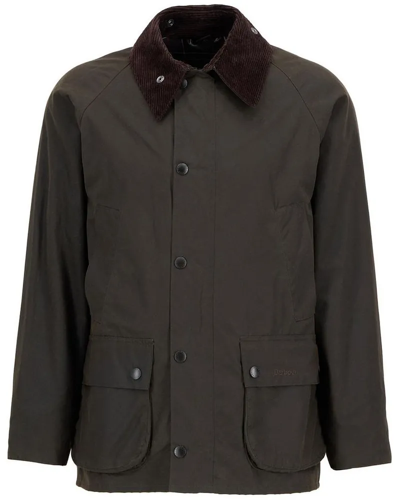 Barbour Classic Bedale Classic Wachsjacke Olivgrün Grün