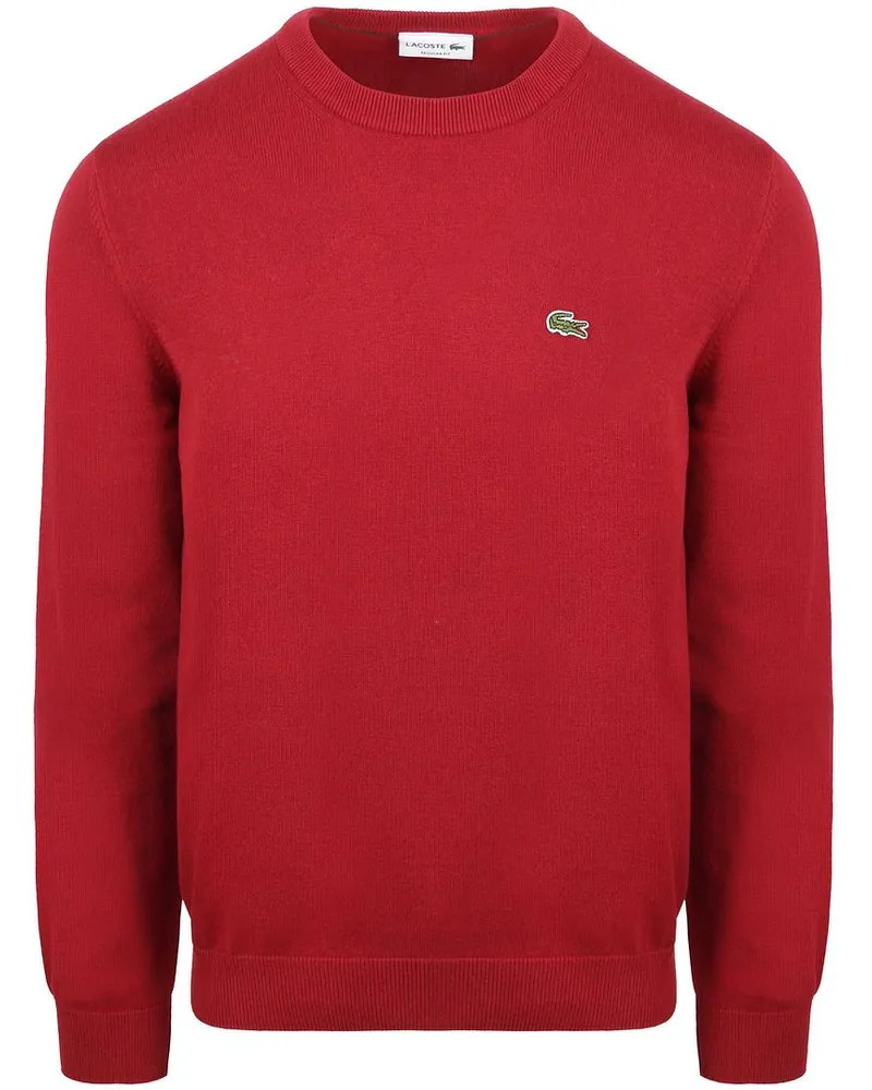 Lacoste Pullover Rot Rot