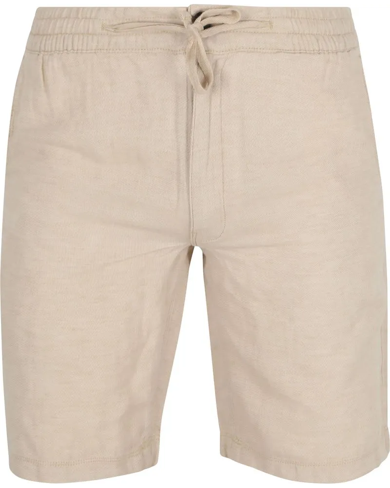 Superdry. Short Leinen Beige Beige