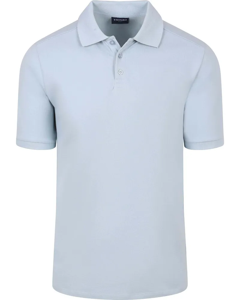 Suitable Respect Poloshirt Tiger Hellblau Hellblau