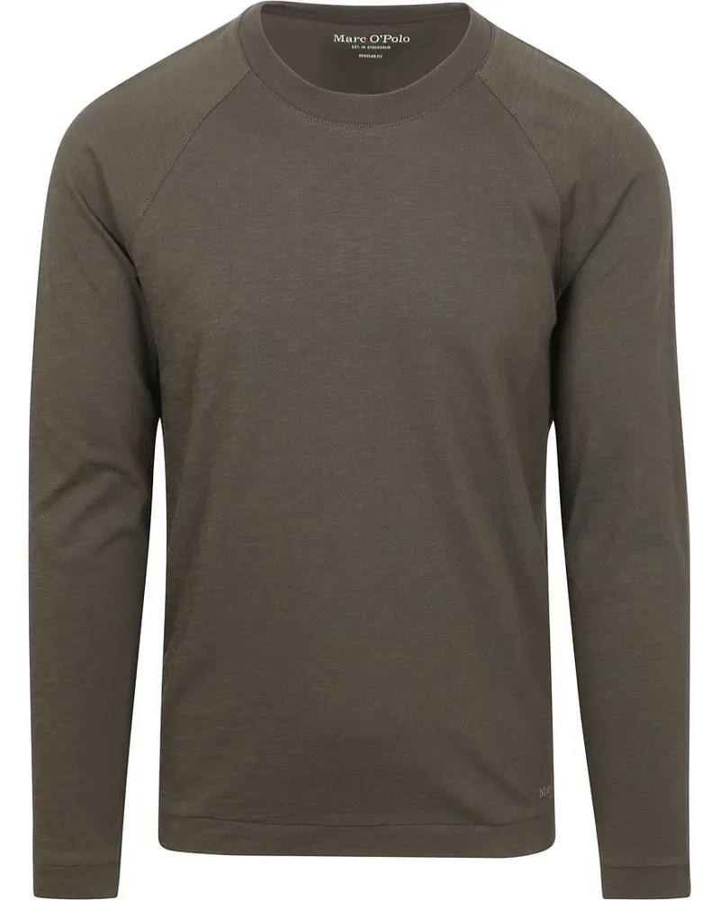 Marc O'Polo Longsleeve T-Shirt Copley Braun Anthrazit