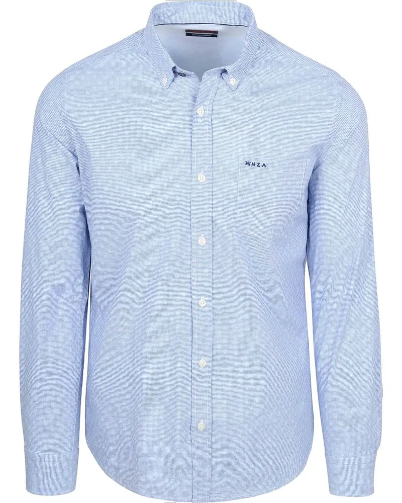 New Zealand Auckland Lacoste Poloshirt Classic Fit Weiß Blau