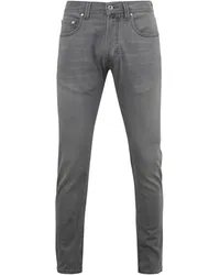 Pierre Cardin Hose Lyon Tapered Future Flex Grau Grau