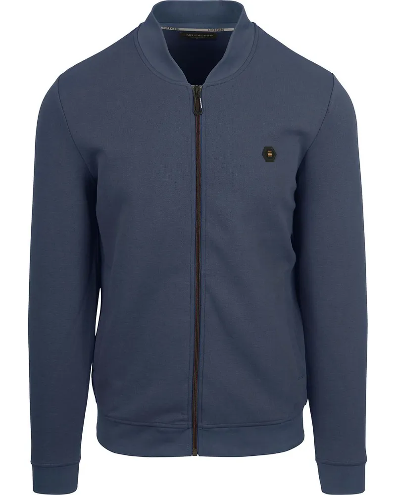No Excess Strickjacke Navy Blau