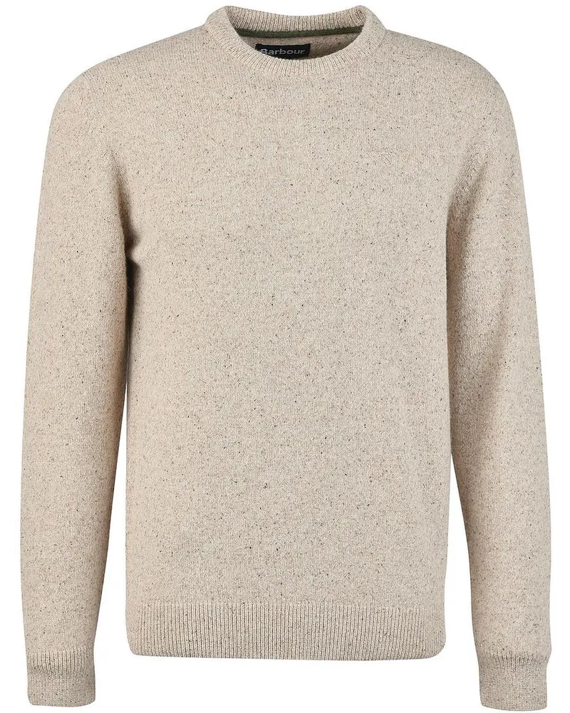 Barbour Pullover Lambswool Beige Beige