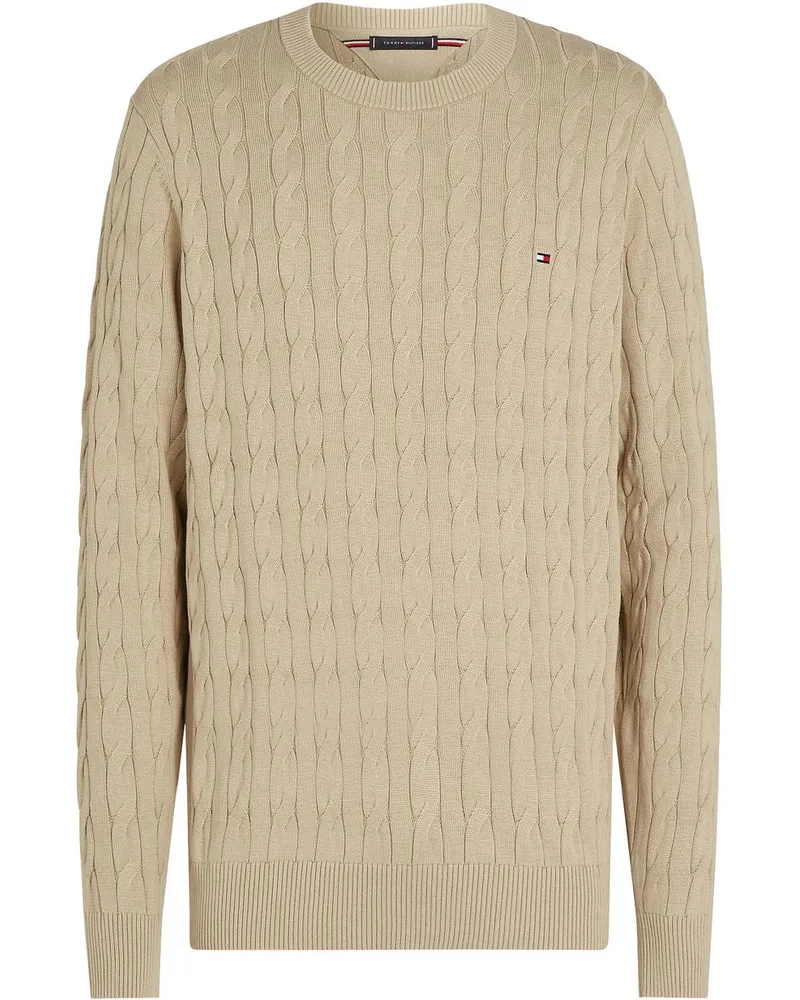 Tommy Hilfiger Pullover Cable Beige Beige